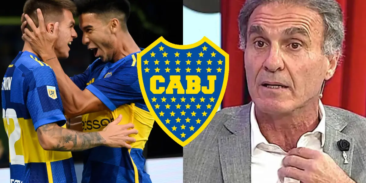 La figura de Boca que Ruggeri destacó.