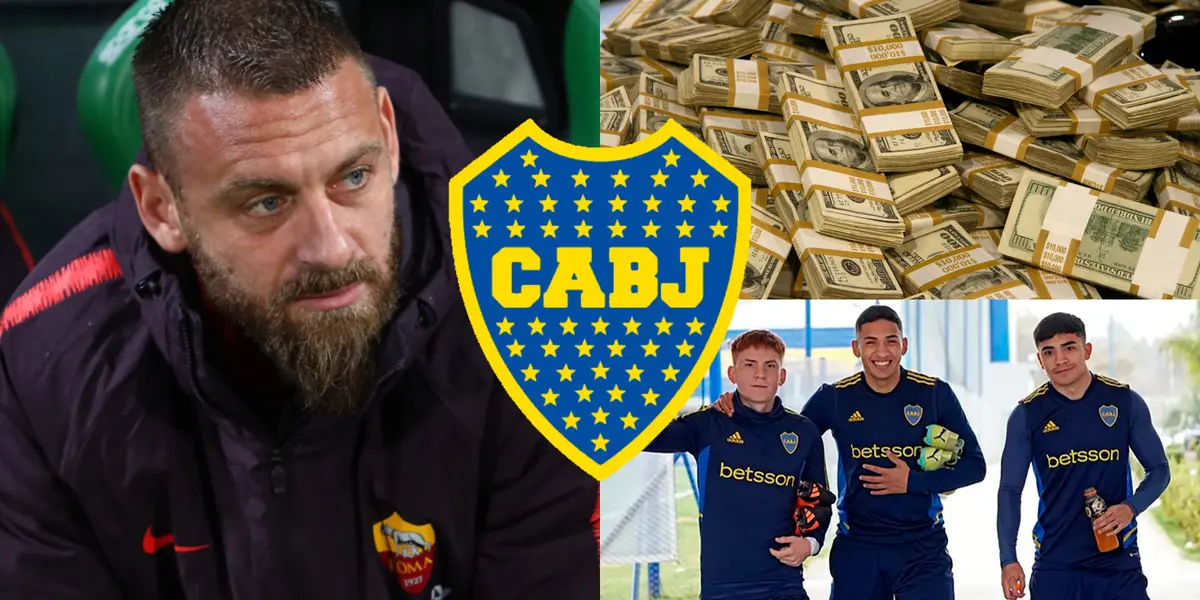 La joya de Boca que De Rossi sueña tener en Roma.