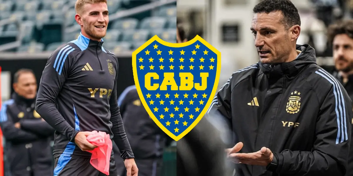 La noticia de Scaloni para Valentini.