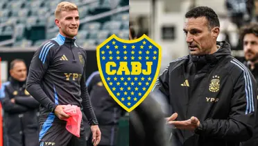 La noticia de Scaloni para Valentini.
