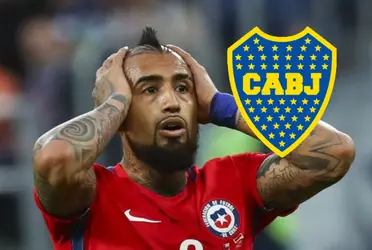 La respuesta de Arturo Vidal sobre llegar a Boca.
