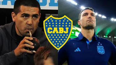 Las palabras de Scaloni para Riquelme.