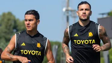 Leandro Paredes y Paulo Dybala