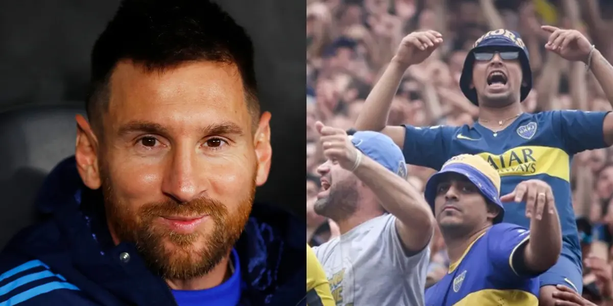 Lionel Messi hizo de lado a River Plate y todos los fanáticos de Boca lo festejaron en redes sociales.