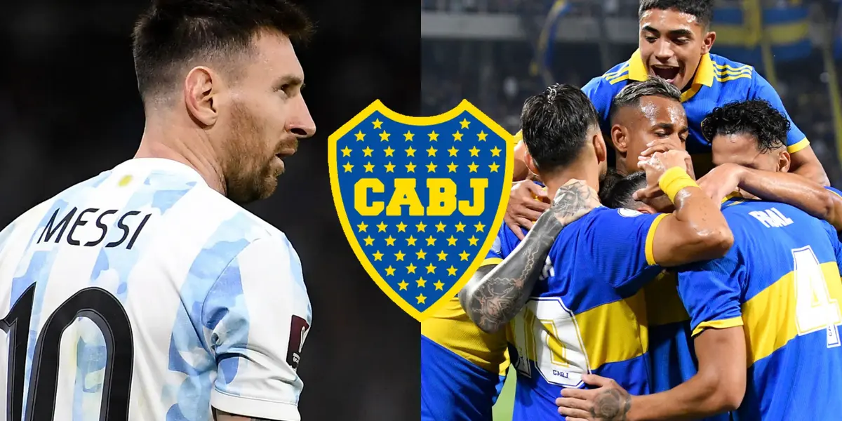 Lionel Messi podría vestir la camiseta de Boca Juniors y jugar en la Bombonera.
