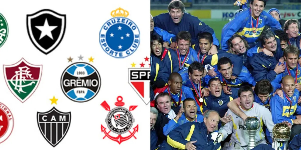 Los hinchas de un equipo brasileño comparan el momento que están viviendo con un equipo histórico del Xeneize.