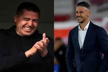 Martín Demichelis podría perder a una figura a manos de Juan Román Riquelme.