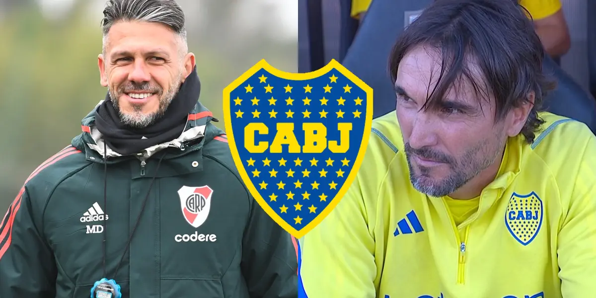 Martínez busca sorprender a Demichelis.