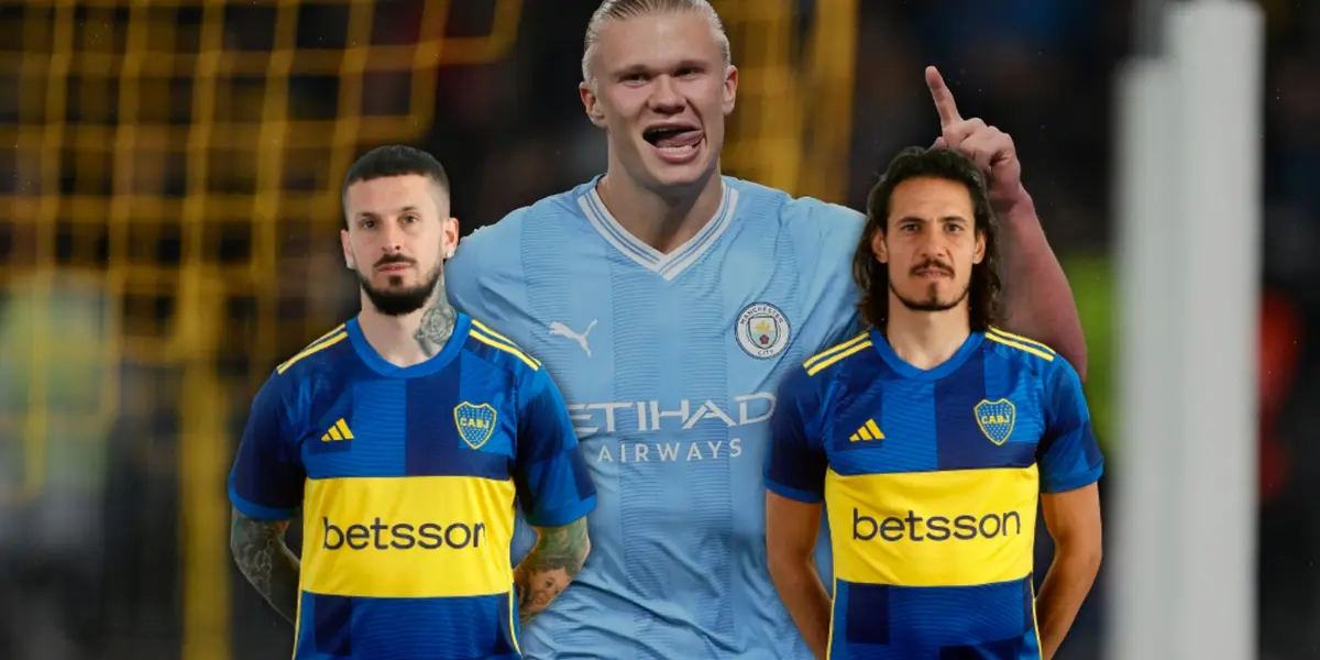 Ni Benedetto ni Cavani, Haaland fue comparado con este goleador de Boca.