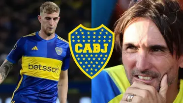 Nicolás Valentini y a su lado Diego Martínez.