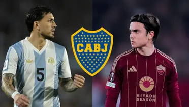 Paulo Dybala y Leandro Paredes