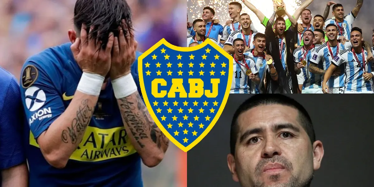 Pudo haber sido importante en Boca Juniors, pero no estuvo a la altura y ahora dejaría de lado a Argentina.