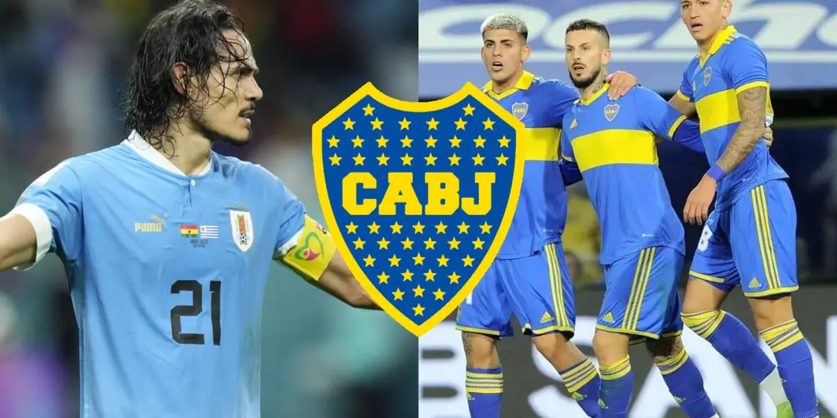 Revelan al único delantero de Boca Juniors que está dispuesto a pelear un lugar con Edinson Cavani.