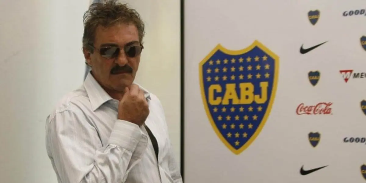 Ricardo La Volpe durante su paso por Boca Juniors, en 2006.