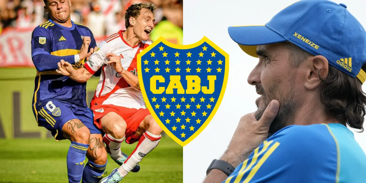 Rojo y Colidio disputando la pelota y a su lado, Diego Martínez.