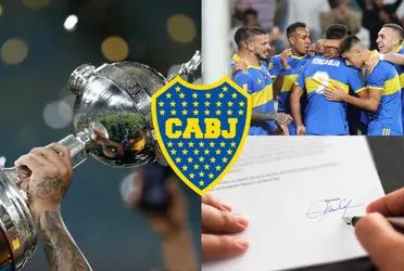Sabe cuanto pesa la Copa Libertadores y ahora reveló estar a una firma del Xeneize.