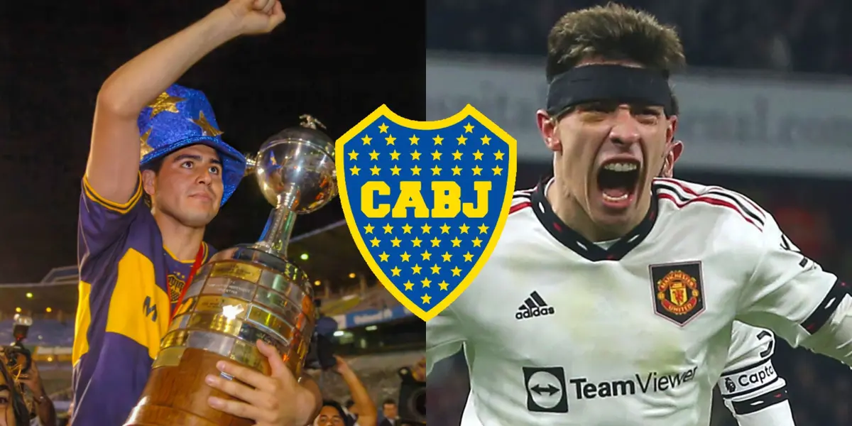 Se destapa que Lisandro Martínez es fanático de Boca.