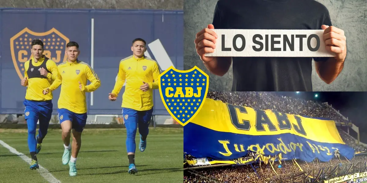 Se fue hace poco del Xeneize y no de la mejor manera, ya presentado en su nuevo club, le pidió disculpas a los fanáticos boquenses.
