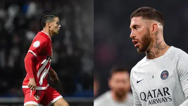 Sergio Ramos y James Rodríguez