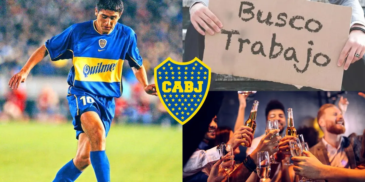 Tenía pinta de crack en Boca pero su falta de profesionalidad lo dejó sin club.