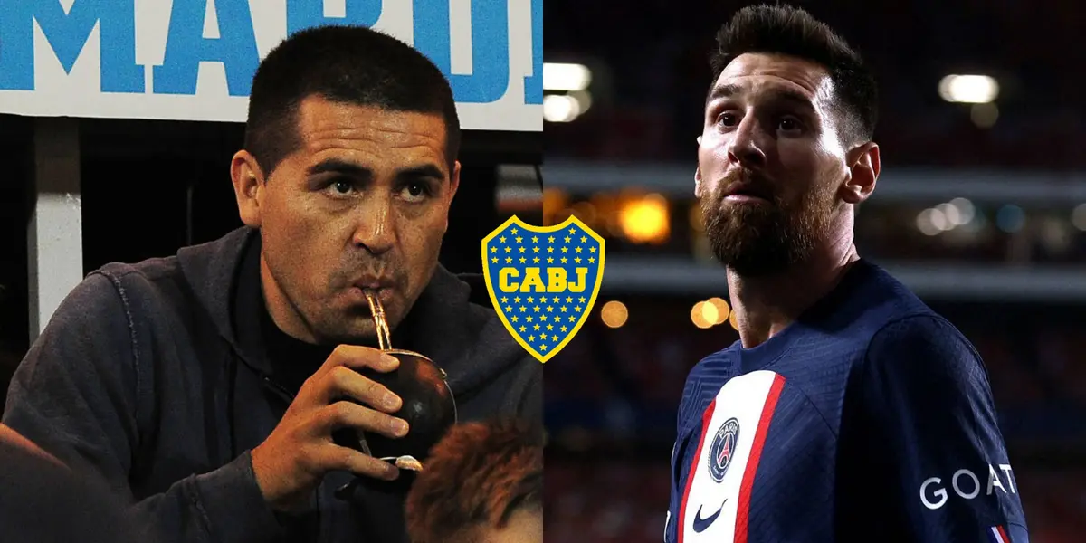 Tras el partido del PSG, el astro argentino le hizo un guiño al Xeneize junto con su esposa Antonela Rocuzzo.