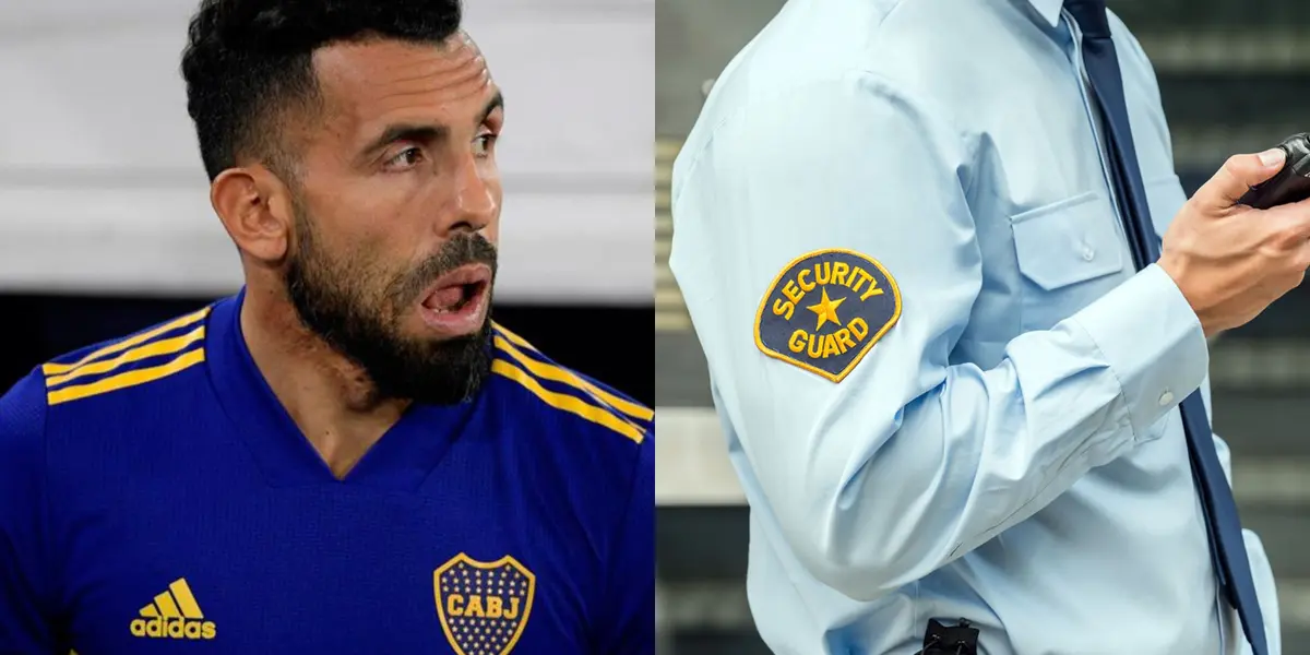 Tuvo un paso por Boca Juniors, pero no pudo salvarse económicamente y hoy es guardia de seguridad.