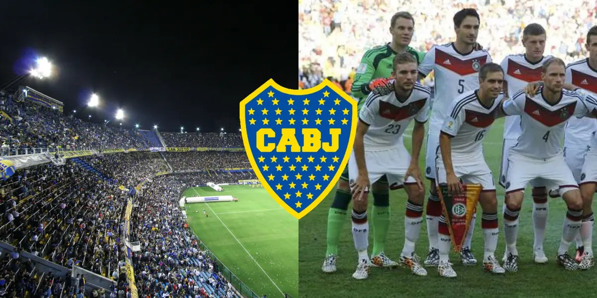 Un ex campeón del mundo llenó de flores al Estadio de Boca y también a los hinchas argentinos.