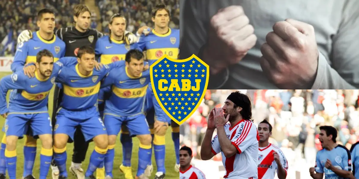 Un ex jugador del Xeneize reconoció tener conflictos en el DT de aquel entonces y ahora se supo que es fanático de River.