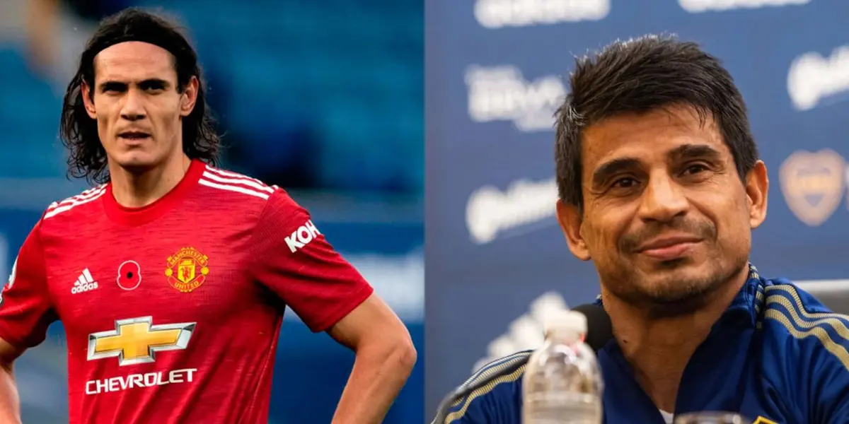 Un jornalista preguntó acerca de la llegada del uruguayo al Xeneize, sin embargo, el entrenador decidió no dar noticias.