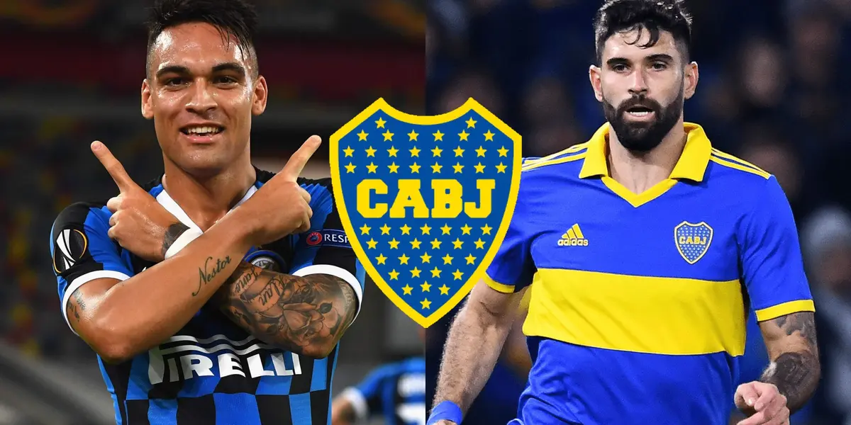 Un joven delantero de Boca está muy cerca de ser compañero de Lautaro Martínez en Inter.