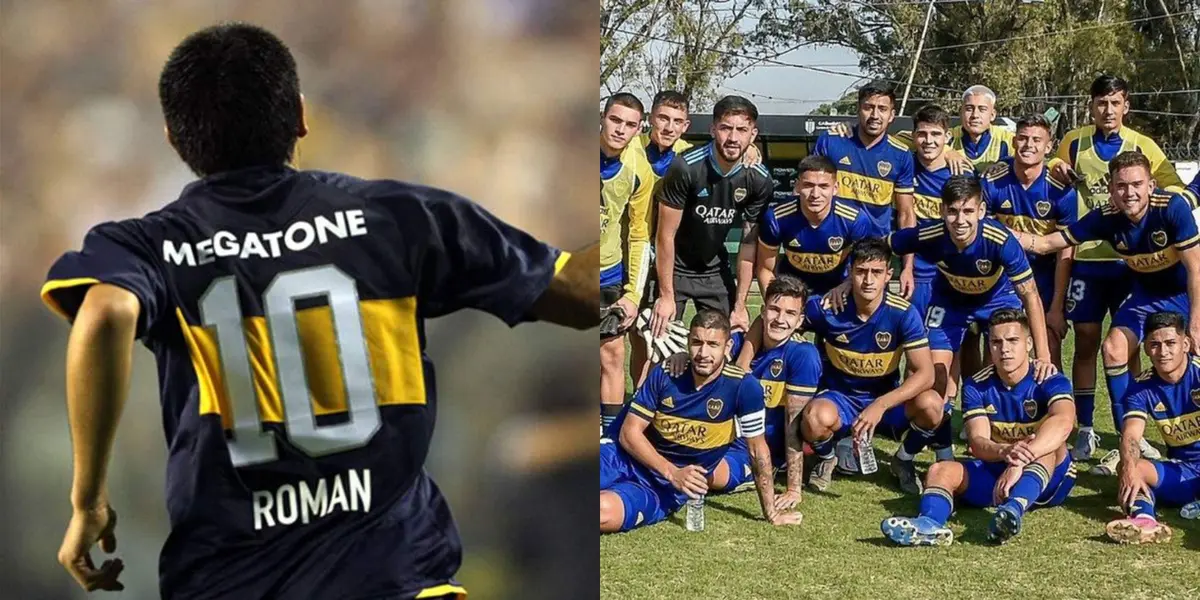 Un joven llamado Román es una de las grandes apariciones del Xeneize en sus divisiones inferiores y por distintos motivos, muchos lo comparan con el ídolo de Don Torcuato.