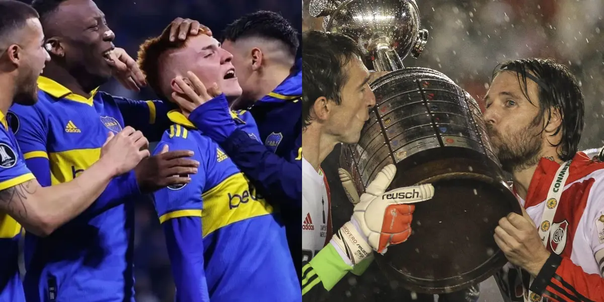 Un jugador que es reconocido por haber jugado en River Plate, festejó eufóricamente la clasificación de Boca Juniors a cuartos de final.