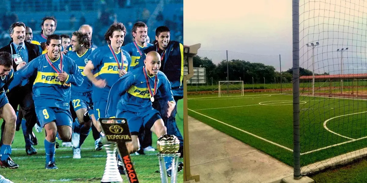 Un jugador que supo tocar la gloria de la mano de Carlos Bianchi en la década del 2000, hoy tiene canchas de césped sintético para alquilar.