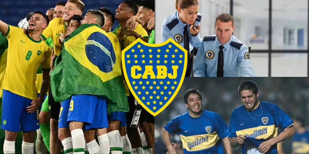 Un mítico ex futbolista que pasó por Boca, hoy se encuentra alejado del mundo del fútbol y se dedica a ser guardia.