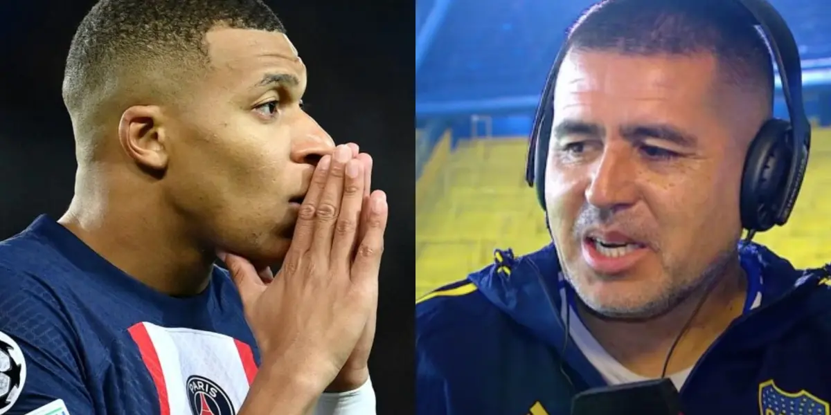 Uno de los compañeros de Kylian Mbappé afirmó que su ídolo de chico siempre fue Juan Román Riquelme.