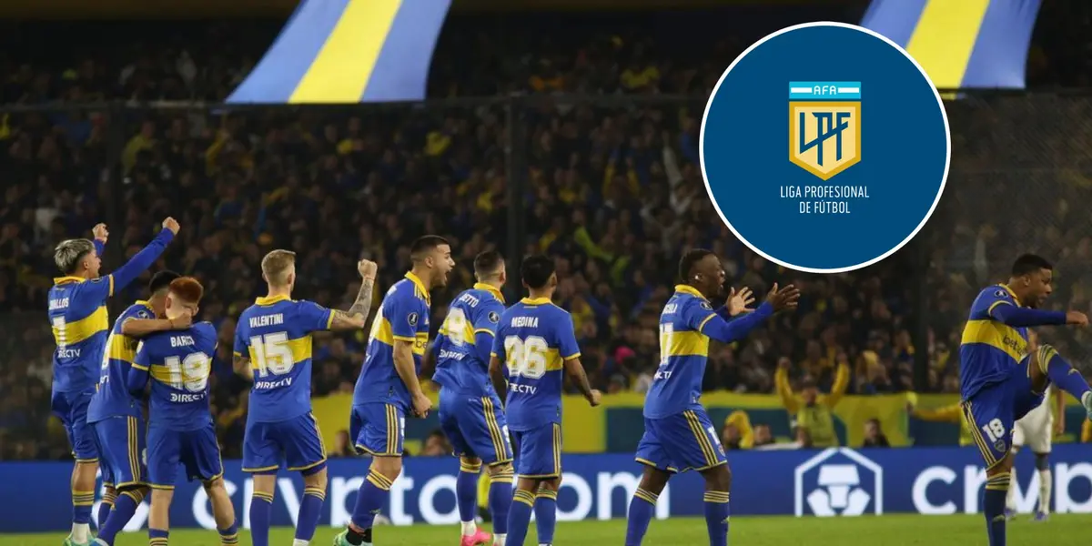 Uno de los goleadores de la pasada Liga Profesional festejó la clasificación de Boca Juniors a cuartos de final de la Copa Libertadores.