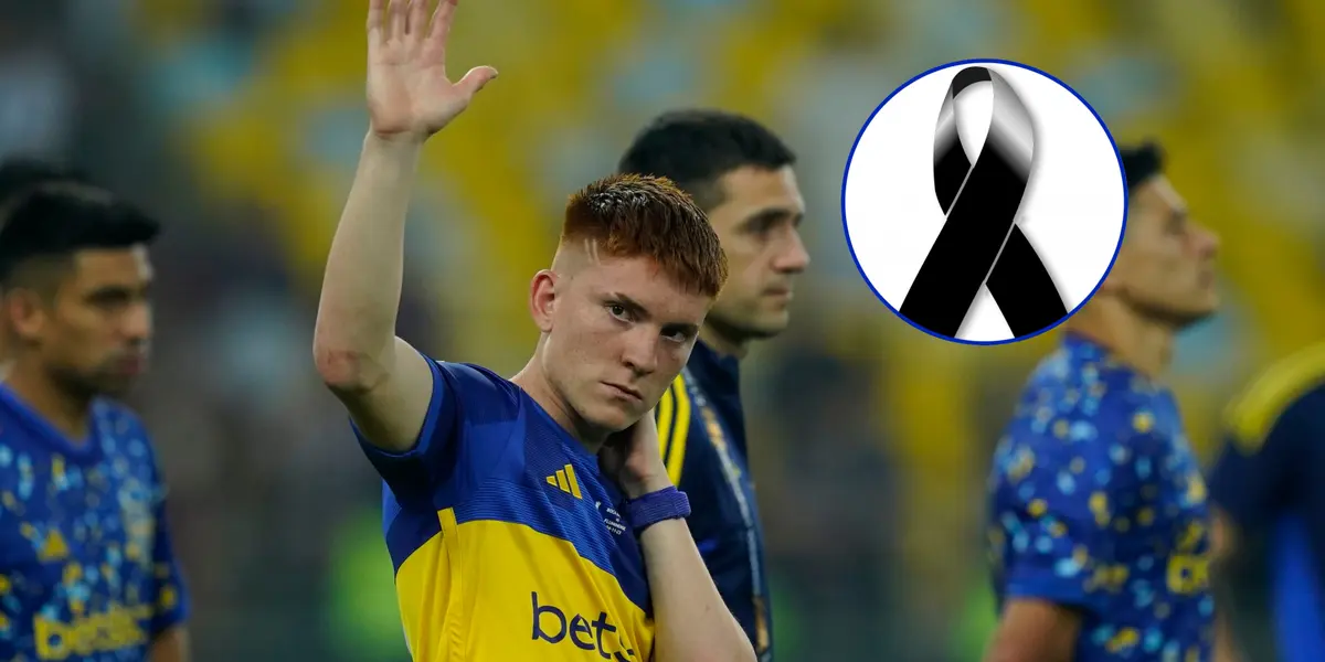 Valentín Barco luego de la final de la Copa Libertadores 2023.