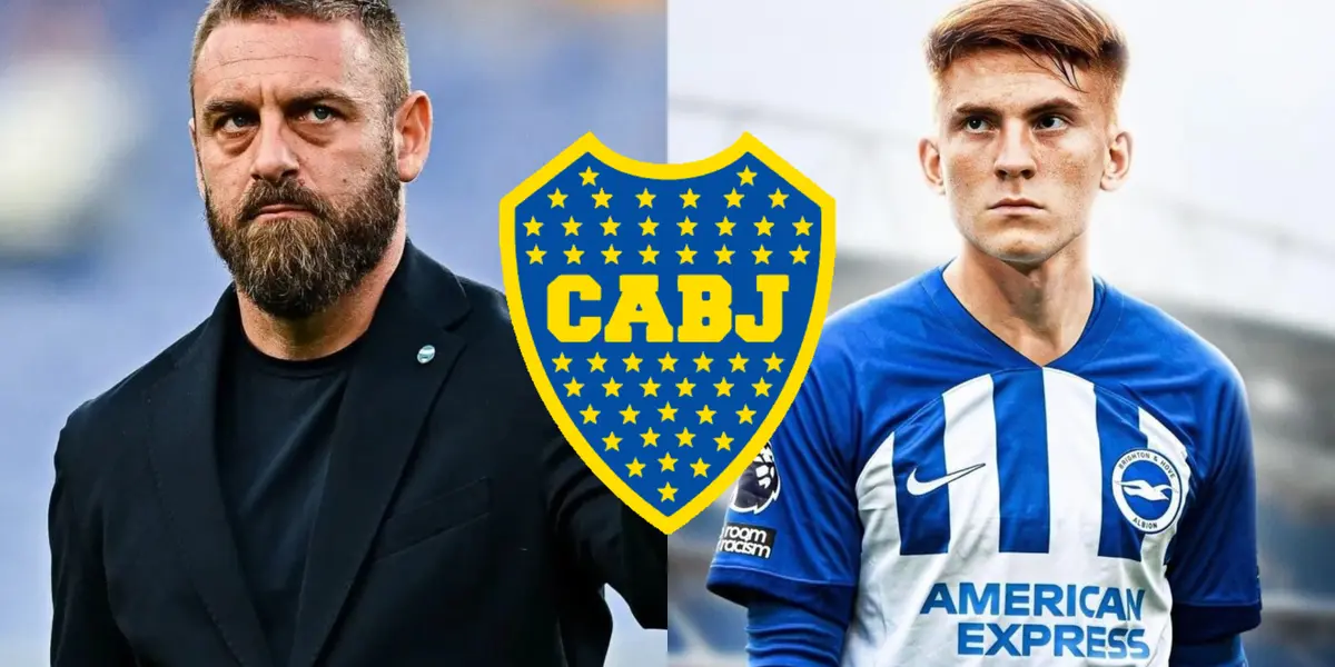 Valentín Barco y Daniele De Rossi se podrían encontrar en Brighton.