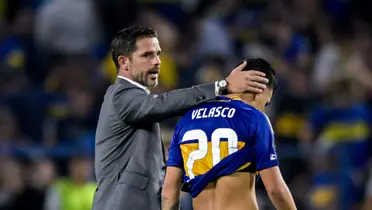Alan Velasco y Fernando Gago