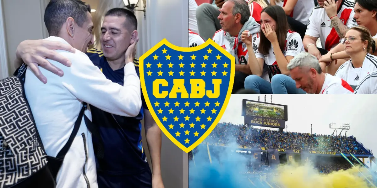 Ángel Di María elogió a la Bombonera y los hinchas de River Plate no lo pueden creer.