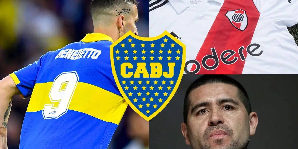 Destapan que uno de los delanteros que Juan Román Riquelme quiere en Boca Juniors, es hincha fanático de River Plate.