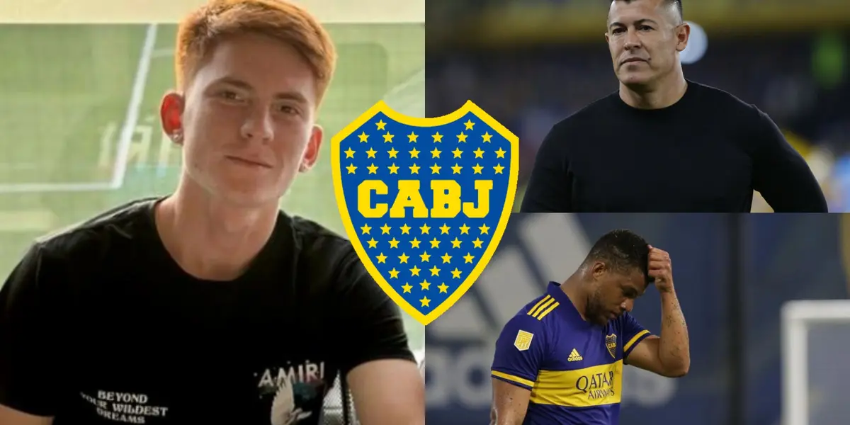 El entrenador del Xeneize quedó totalmente sorprendido con el nivel de Valentín Barco en Primera División.