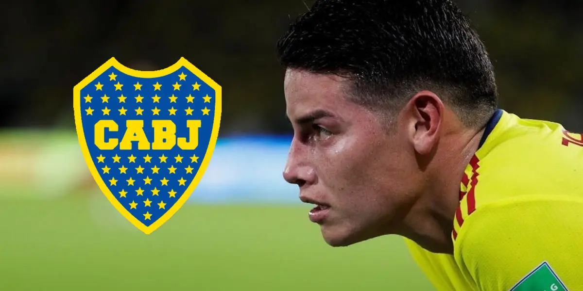 Finalmente James Rodríguez habría tomado una decisión sobre vestir la camiseta de Boca Juniors.
