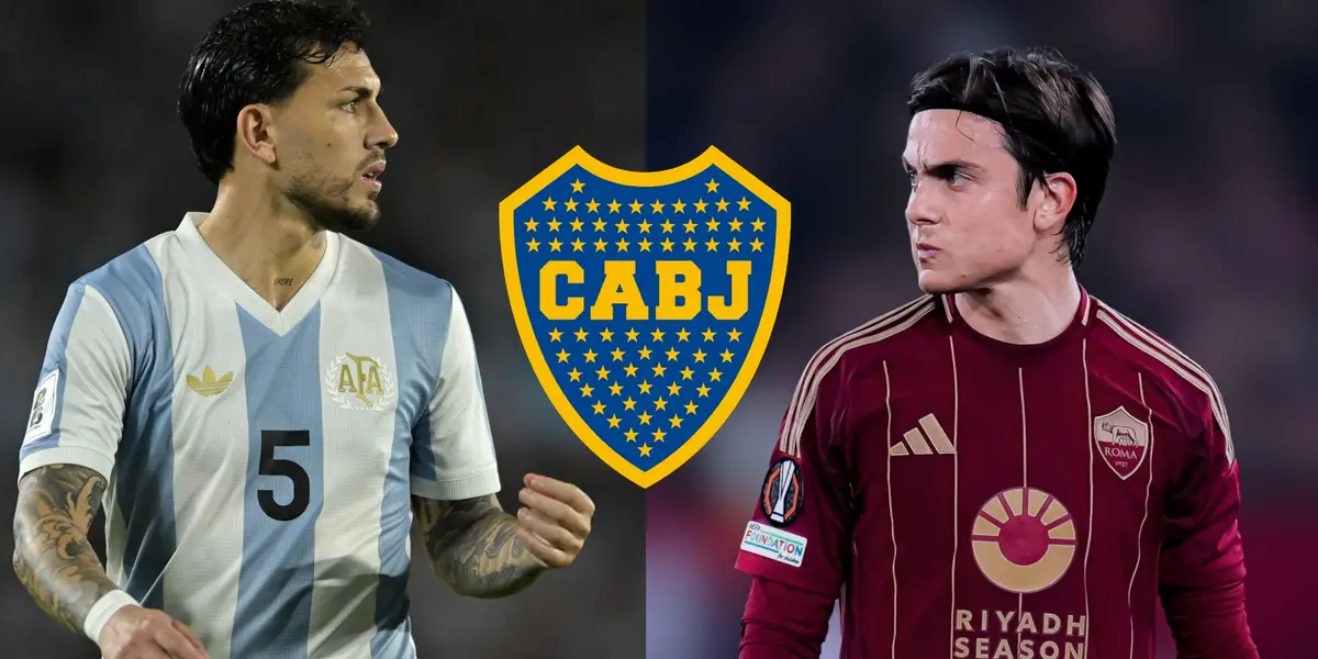 Paulo Dybala y Leandro Paredes