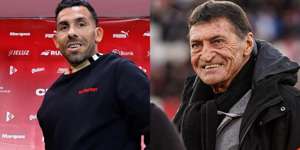 Tevez y Falcioni