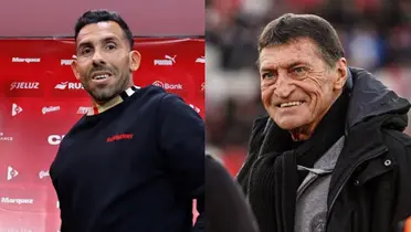 Tevez y Falcioni